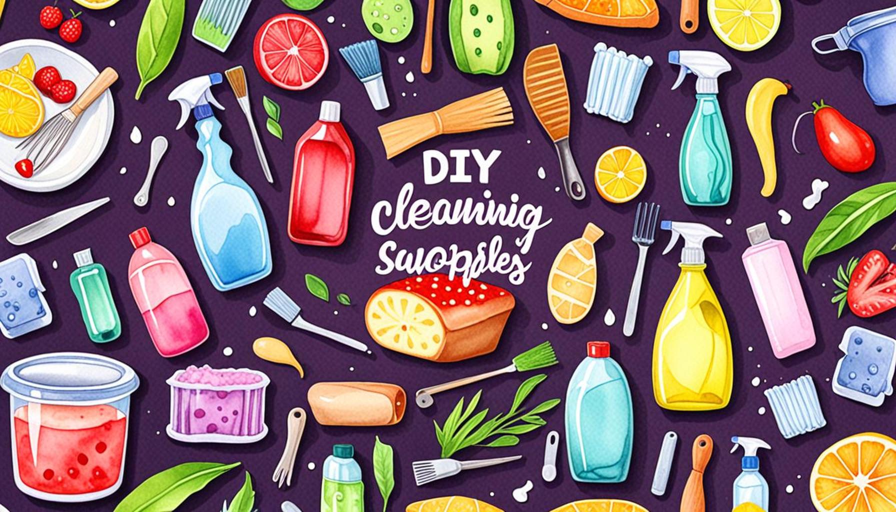 DIY Cleaning Supplies: Money-Saving Homemade Recipes That Reduce Waste