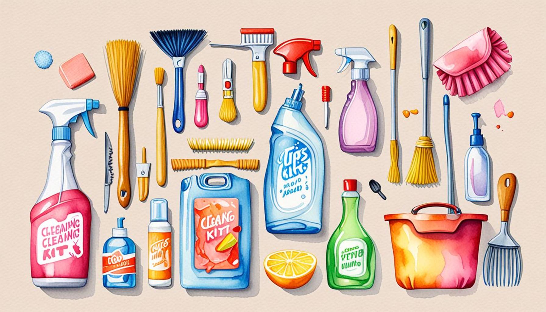 Tips for Creating an Essential Cleaning Kit that Meets All Your Household Needs