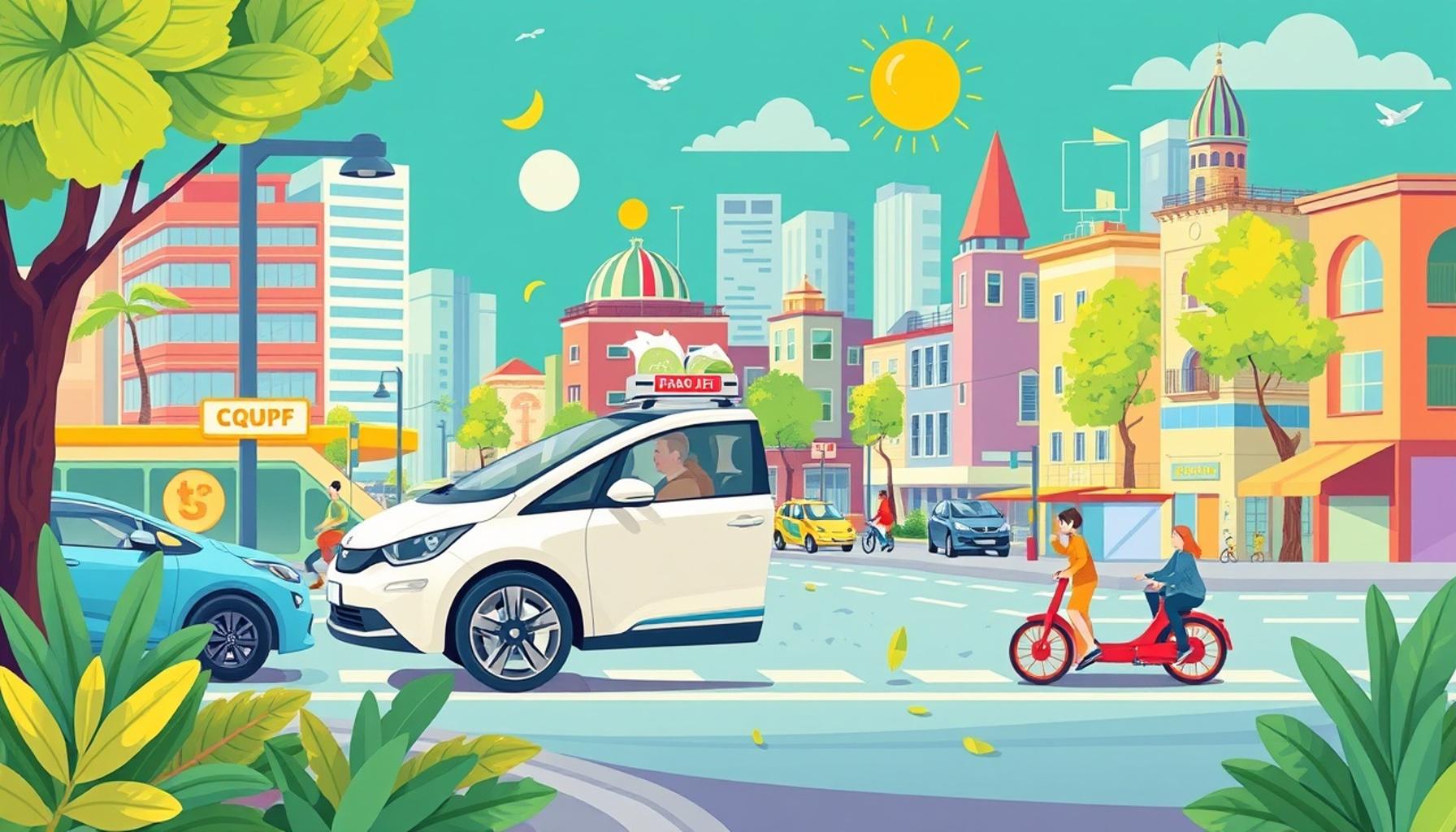 El Futuro de la Movilidad: Vehículos Autónomos y Sostenibilidad en las Ciudades Españolas
